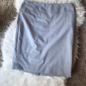 Limited Gray Pencil Skirt